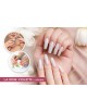 Faux ongles (Capsule) + Gel + Pose vernis permanent+Epilation sourcils+Epilation lèvre sup+Epilation menton